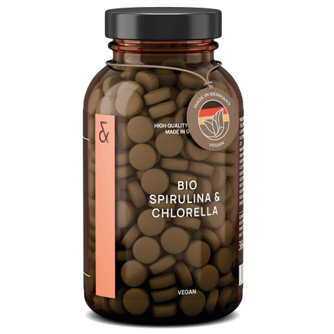 Bio Spirulina Chlorella Tabletten