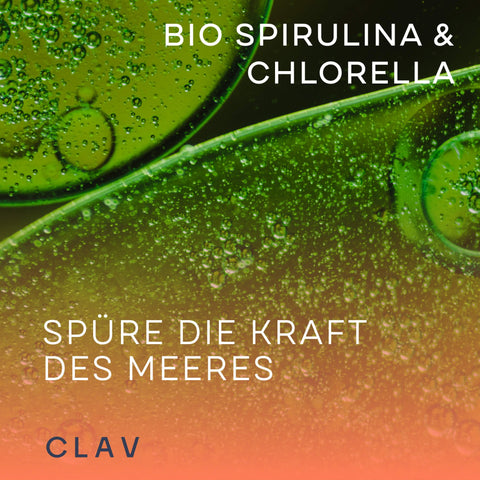 Bio Spirulina Chlorella Moodbild