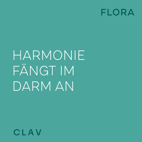 Flora Bakterien Komplex Slogan