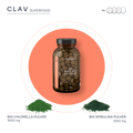 Bio Spirulina Chlorella Zutaten
