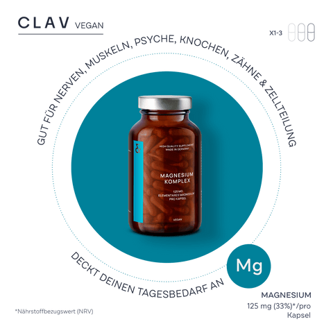 CLAV-Magnesium-Komplex-hochdosiert